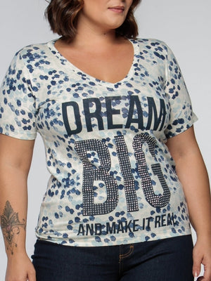 T-shirt Dream Big - Divina Garota