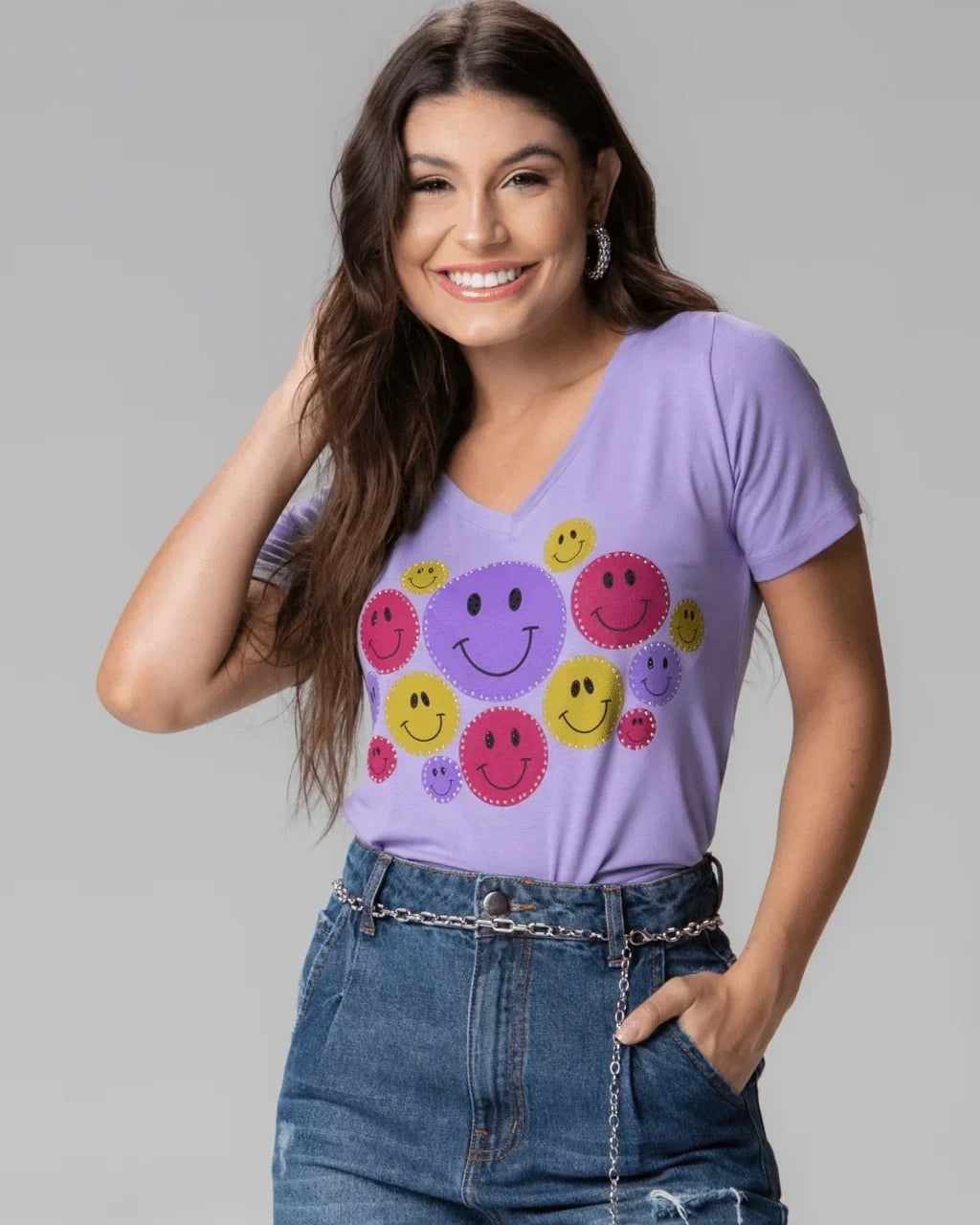 T-shirt Emoji - Divina Garota