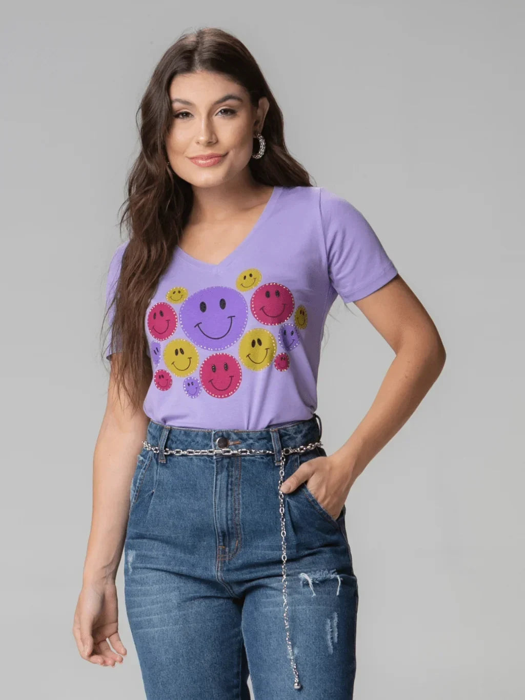 T-shirt Emoji - Divina Garota