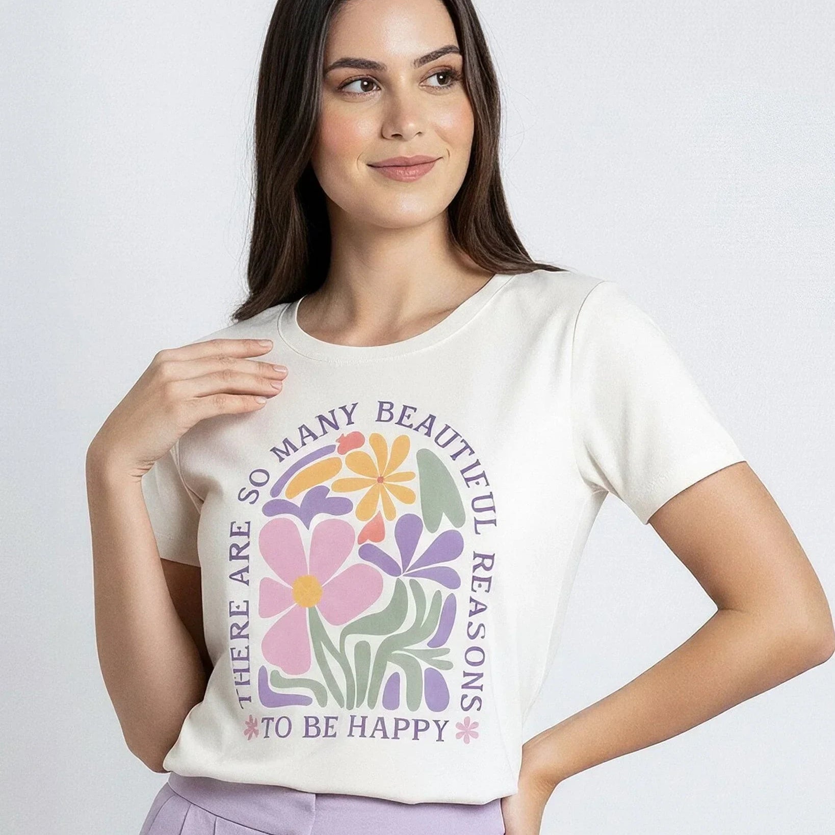 T-shirt Essência Floral - Divina Garota
