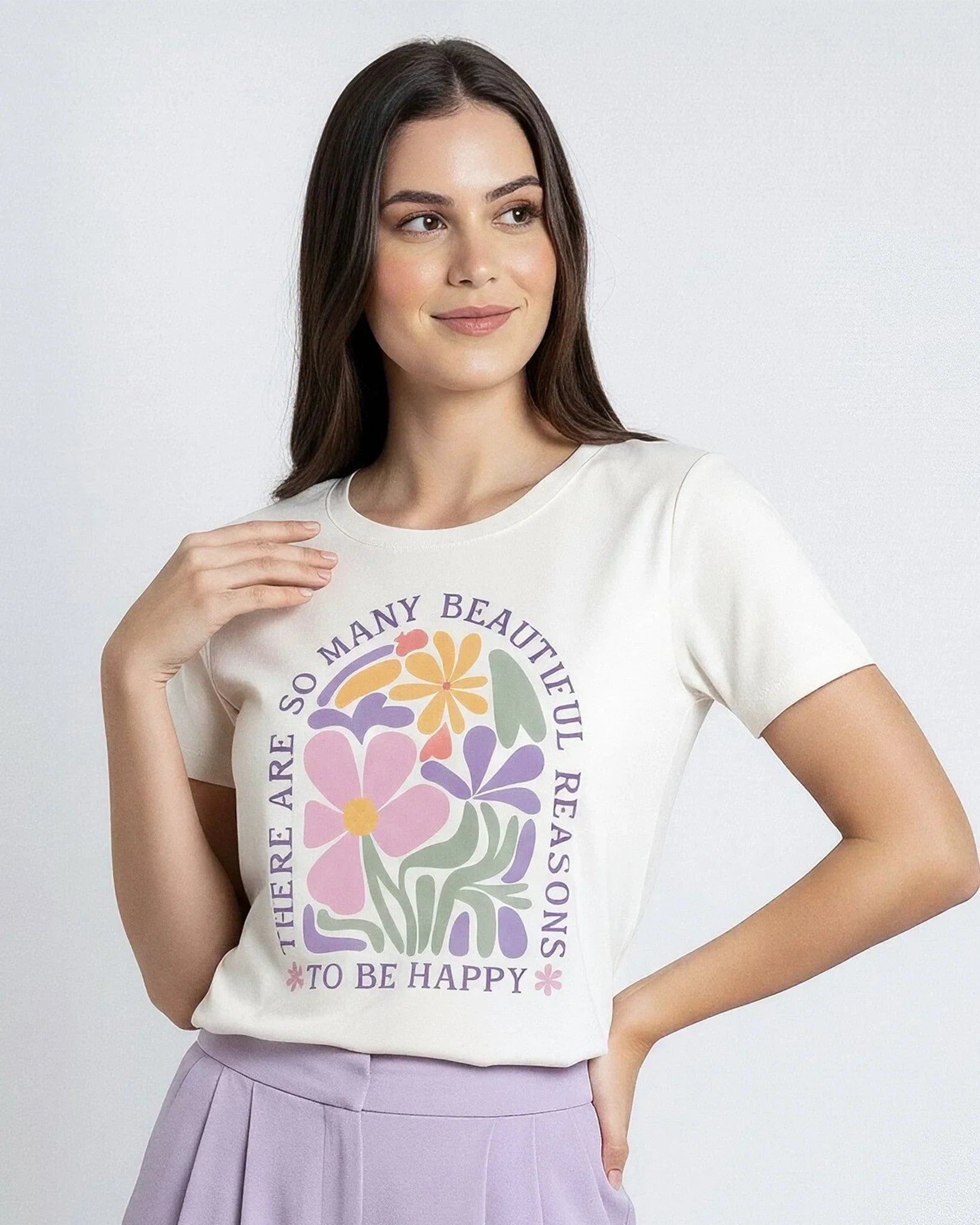T-shirt Essência Floral - Divina Garota