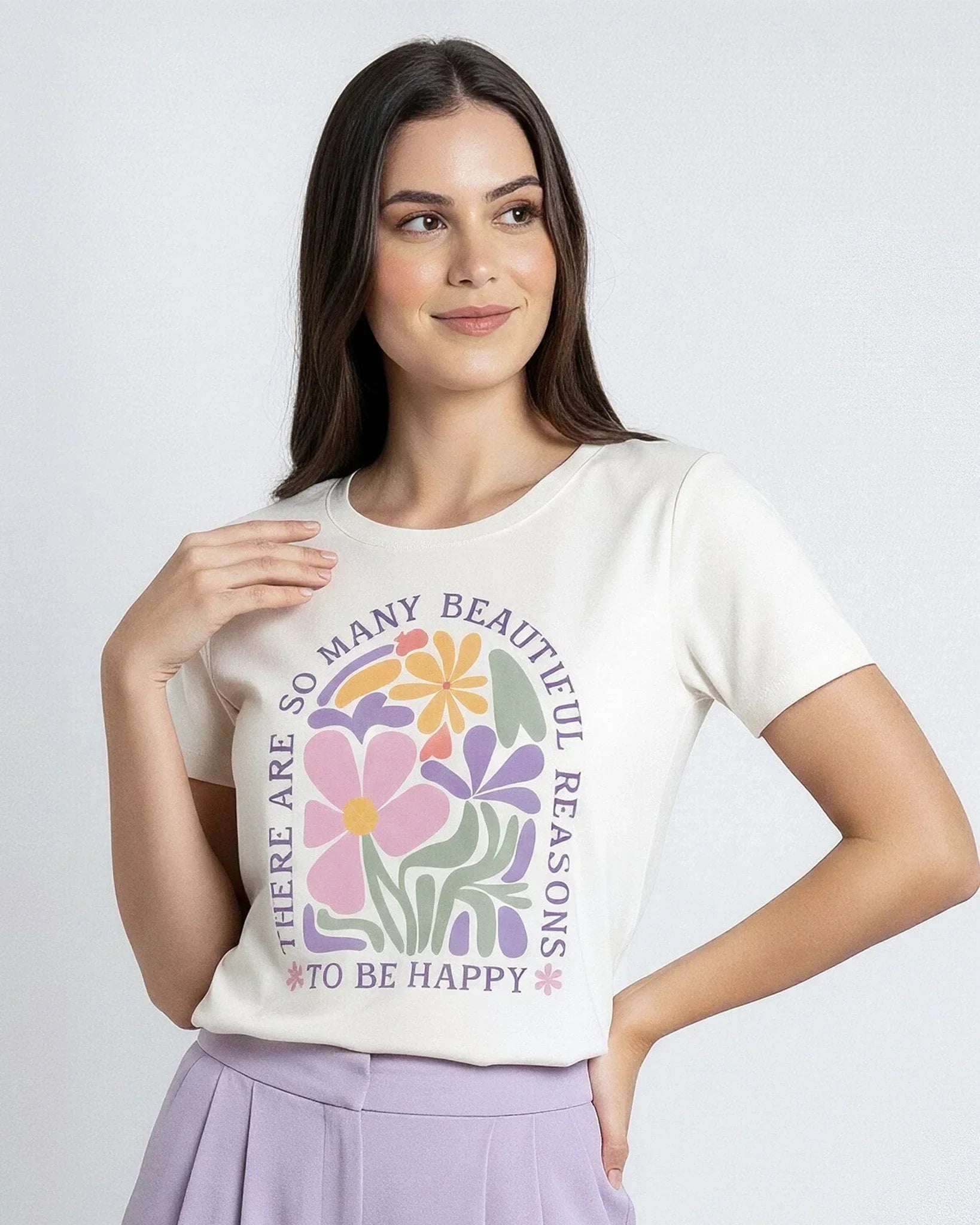 T-shirt Essência Floral - Divina Garota