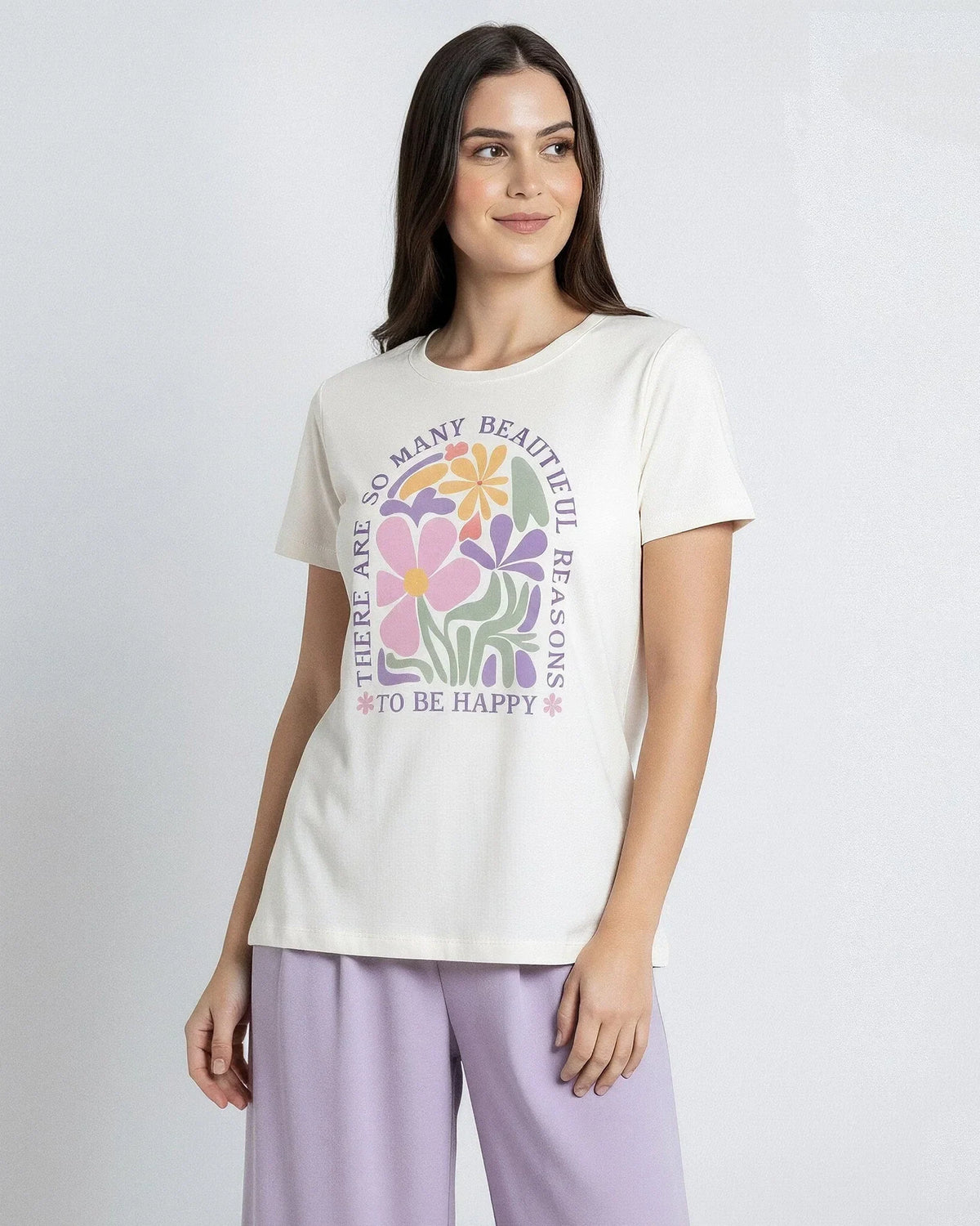 T-shirt Essência Floral - Divina Garota
