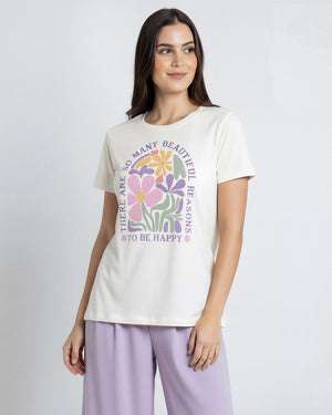 T-shirt Essência Floral - Divina Garota