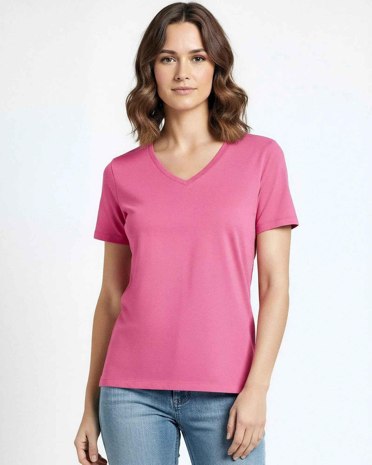 T-shirt Essencial Gola V
