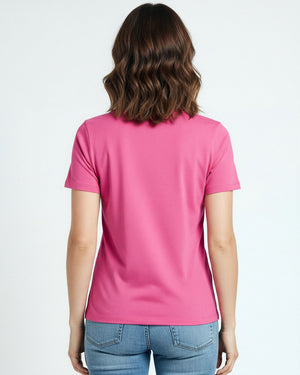 T-shirt Essencial Gola V - Divina Garota