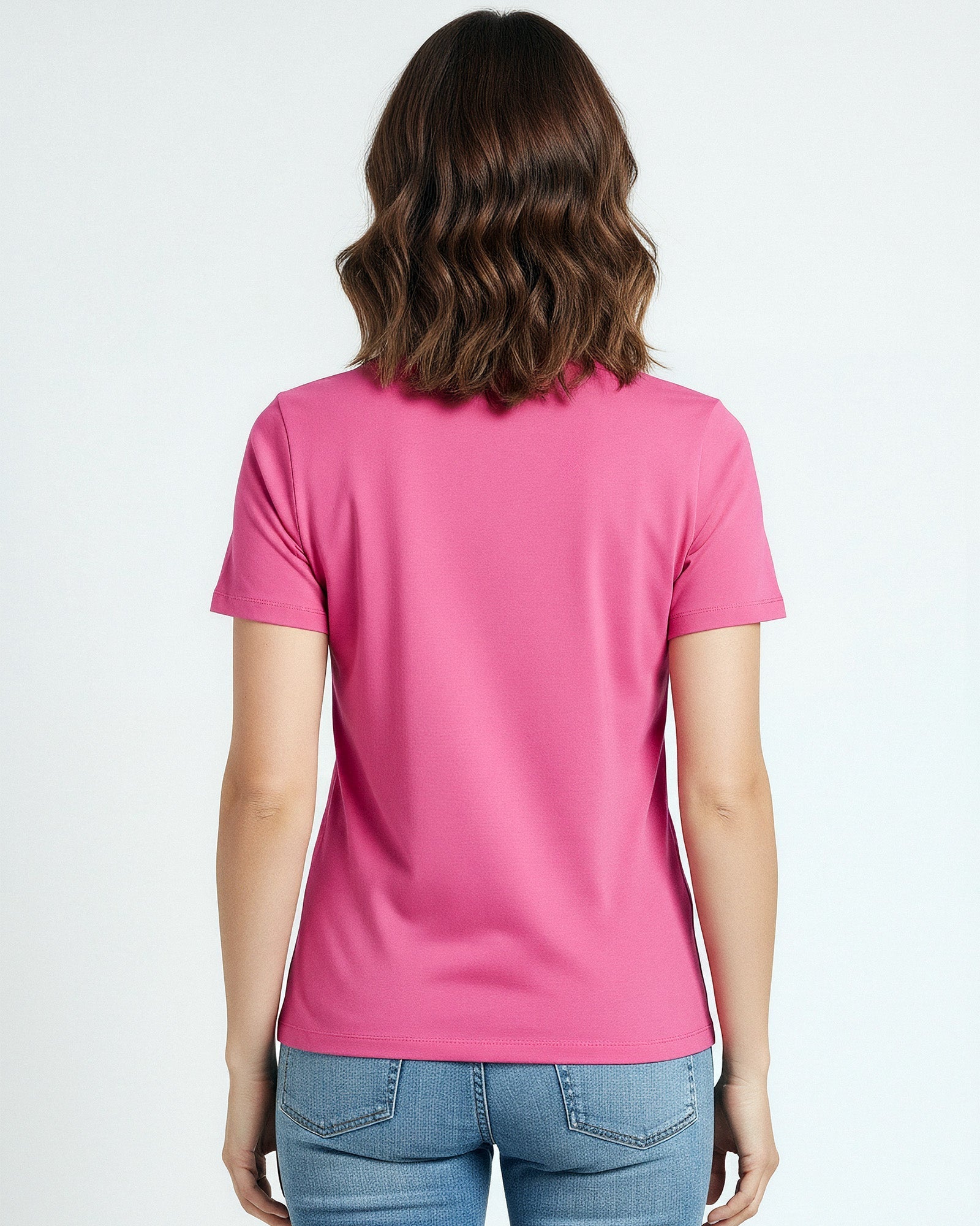 T-shirt Essencial Gola V - Divina Garota