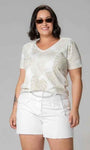 T-shirt Estampa Tropical