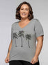 T-shirt Estampada Coqueiros