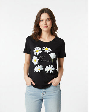 T-Shirt Flor Essence - Divina Garota