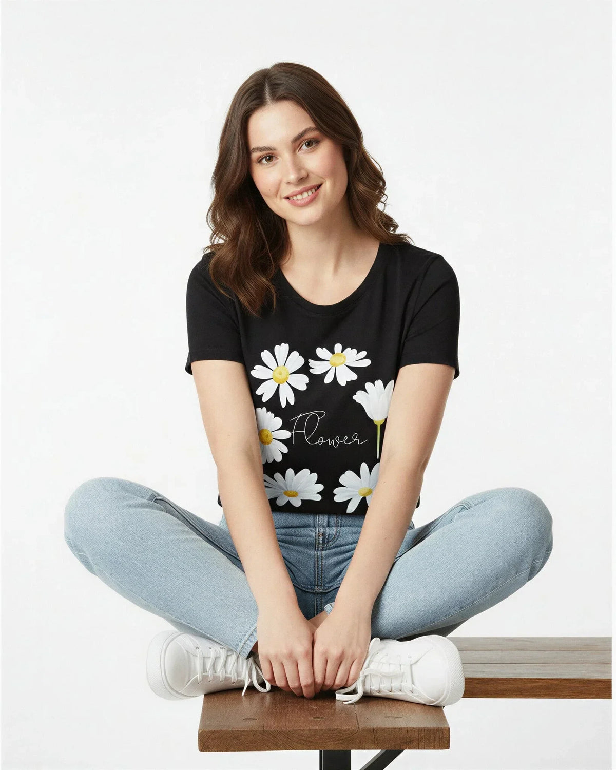 T-Shirt Flor Essence - Divina Garota