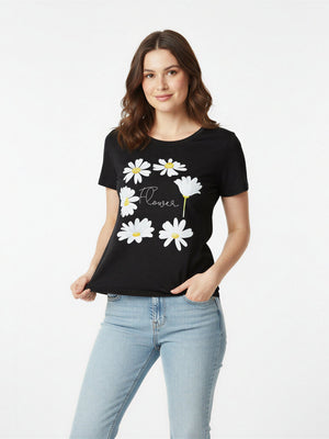 T-Shirt Flor Essence - Divina Garota