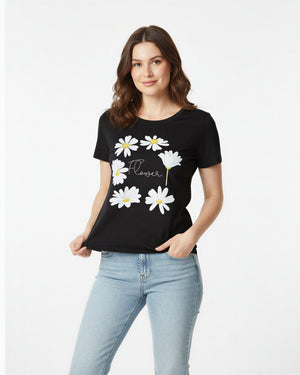 T-Shirt Flor Essence - Divina Garota