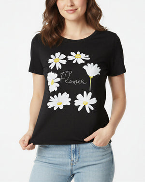 T-Shirt Flor Essence - Divina Garota