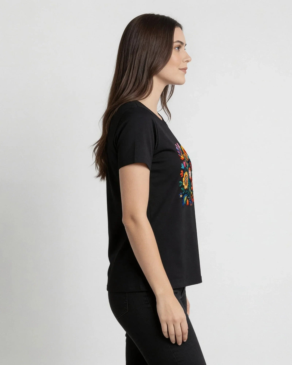 T-shirt Floral - Divina Garota