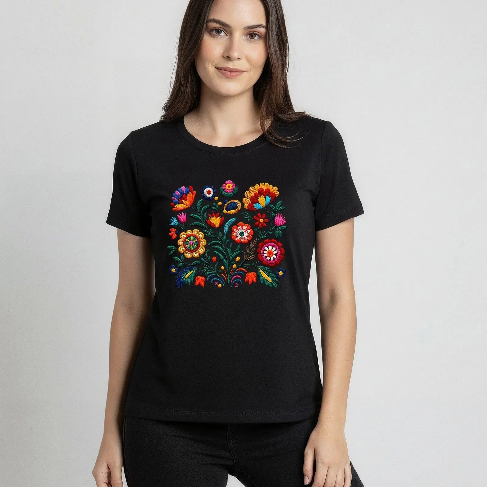T-shirt Floral - Divina Garota