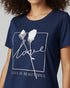 T-Shirt Floral Love - Divina Garota