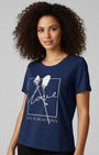 T-Shirt Floral Love - Divina Garota