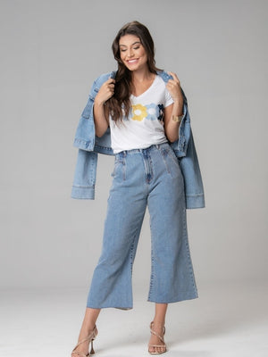 T-shirt Flowers Spring - Divina Garota