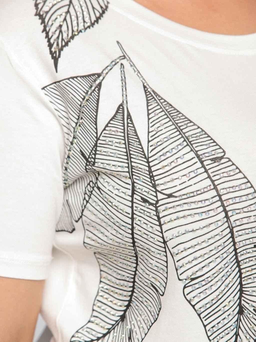 T-Shirt Folhas de Oásis