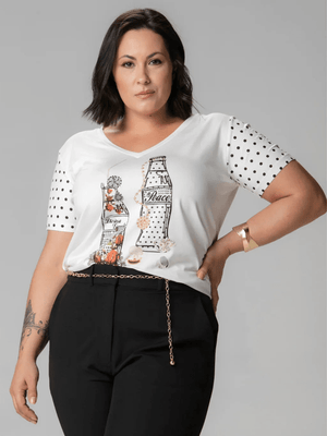 T-shirt Garrafinhas - Divina Garota