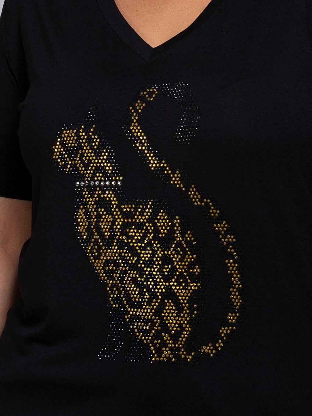 T-shirt Gato Tigrado