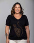 T-shirt Gato Tigrado