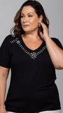 T-shirt Imperial Bordada - Divina Garota