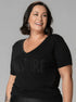 T-Shirt Inspire Strass - Divina Garota