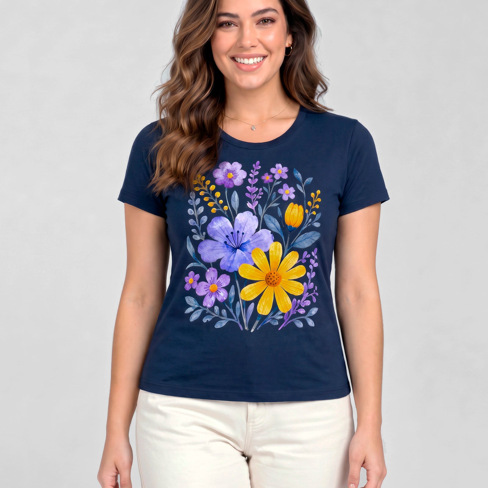 T-Shirt Jardim Lavanda