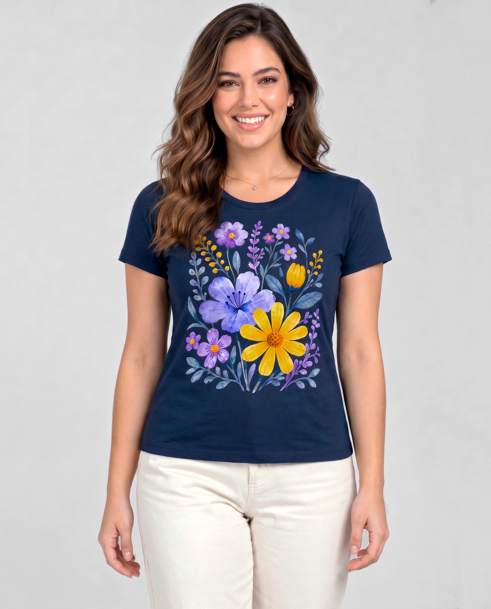 T-Shirt Jardim Lavanda