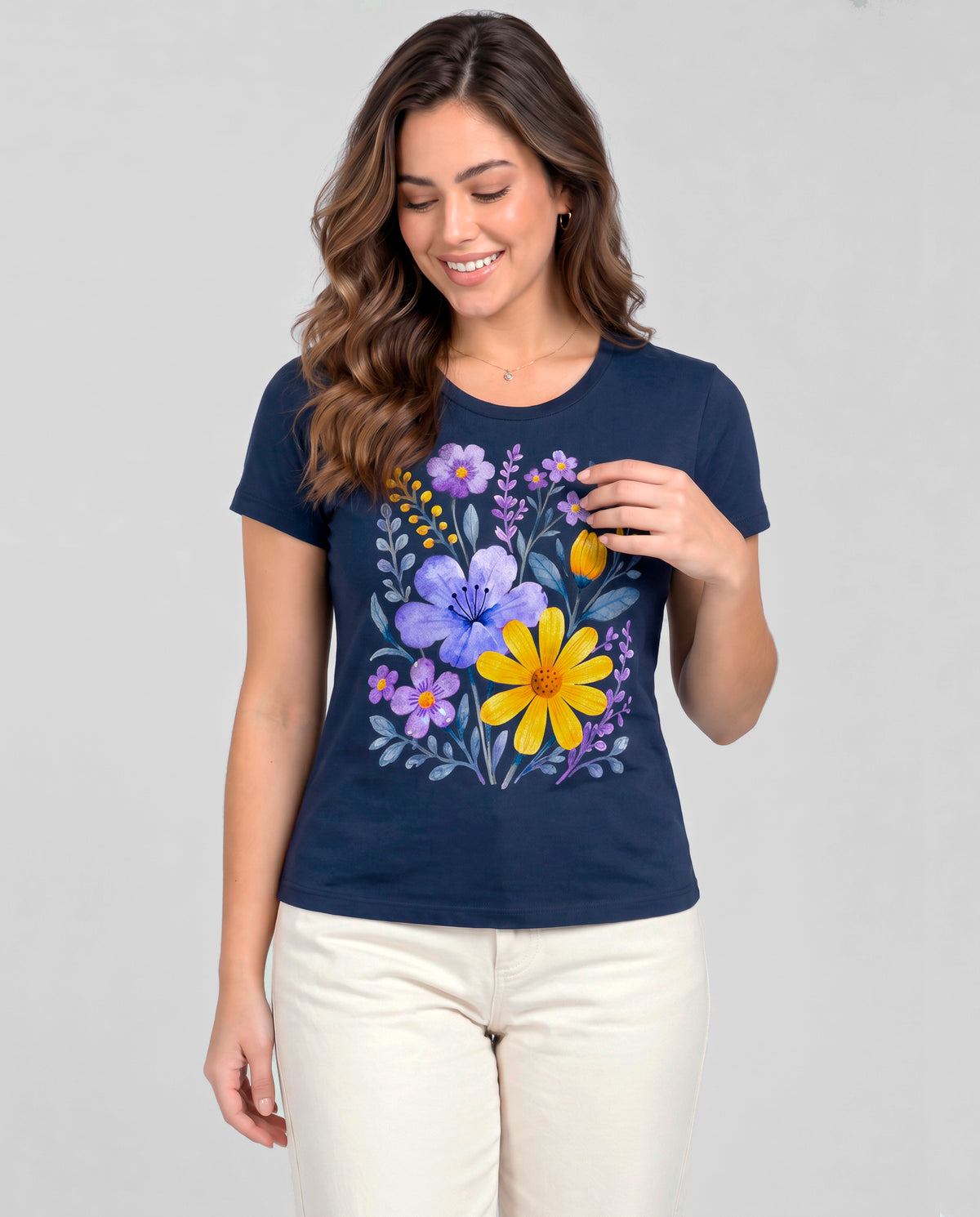 T-Shirt Jardim Lavanda