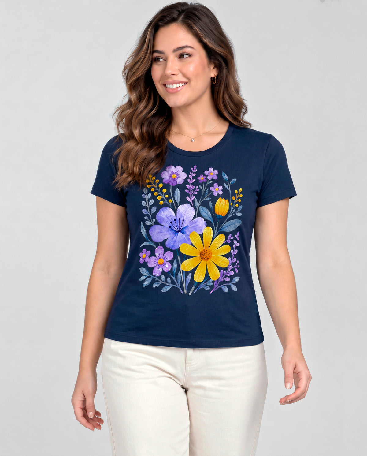 T-Shirt Jardim Lavanda