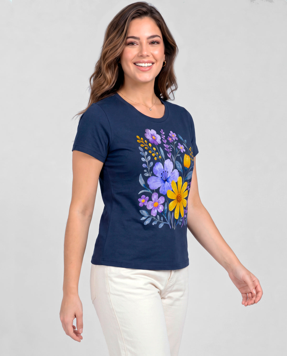 T-Shirt Jardim Lavanda