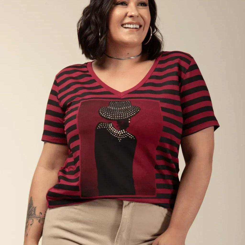 T-shirt Listra Femme - Divina Garota
