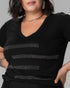 T-Shirt Listras Strass