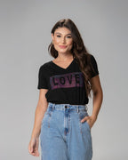 T-Shirt Love Neon - Divina Garota