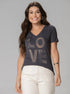 T-Shirt Love Strass - Divina Garota