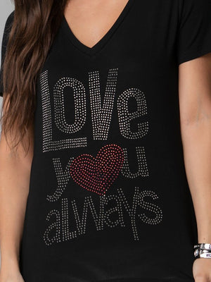 T-Shirt Love You - Divina Garota