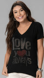 T-Shirt Love You - Divina Garota
