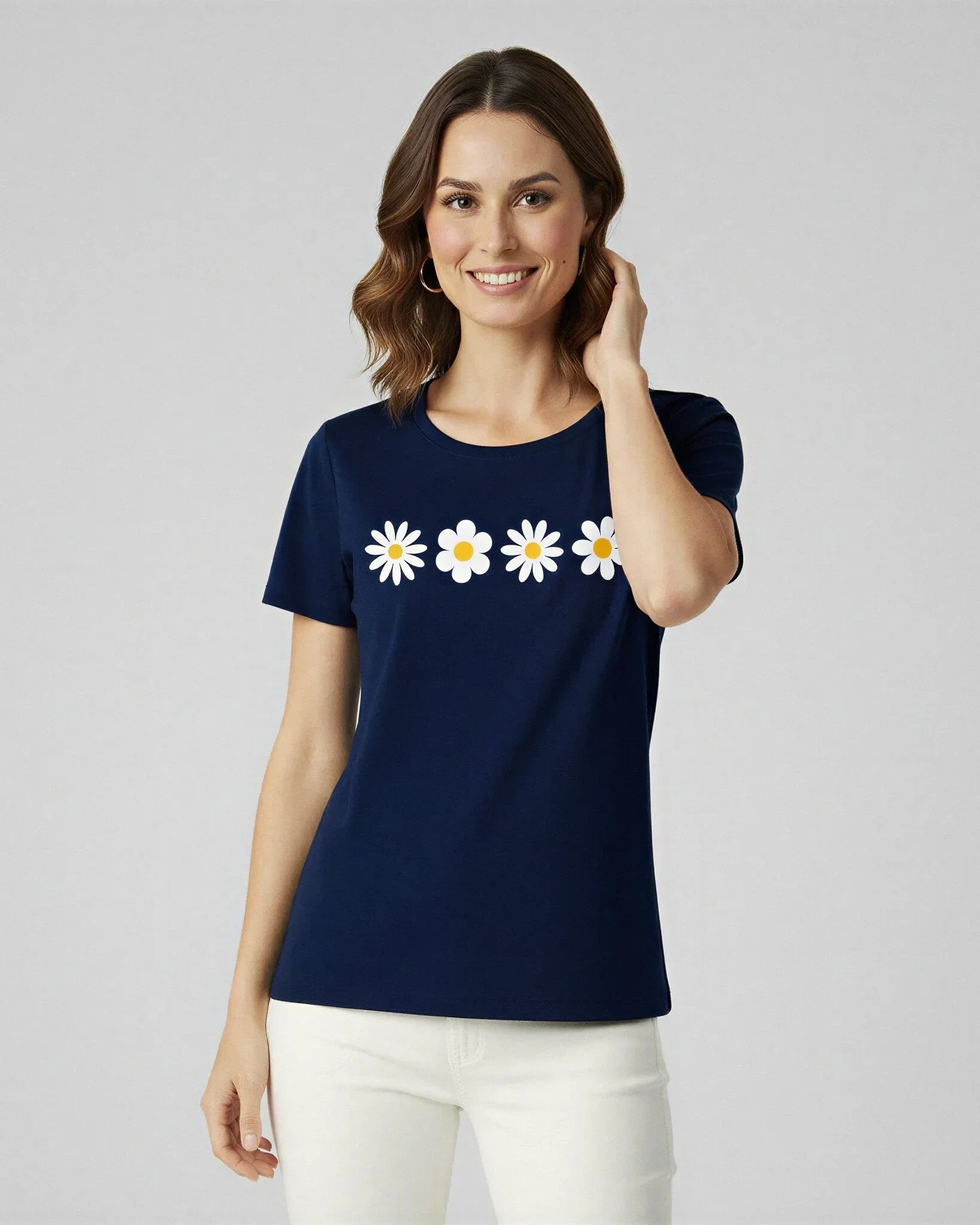 T-shirt Margarida Charm - Divina Garota