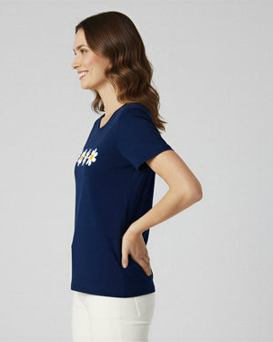 T-shirt Margarida Charm - Divina Garota