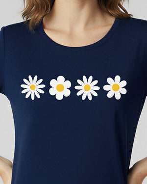 T-shirt Margarida Charm - Divina Garota