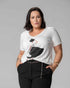 T-Shirt Menina de Saia