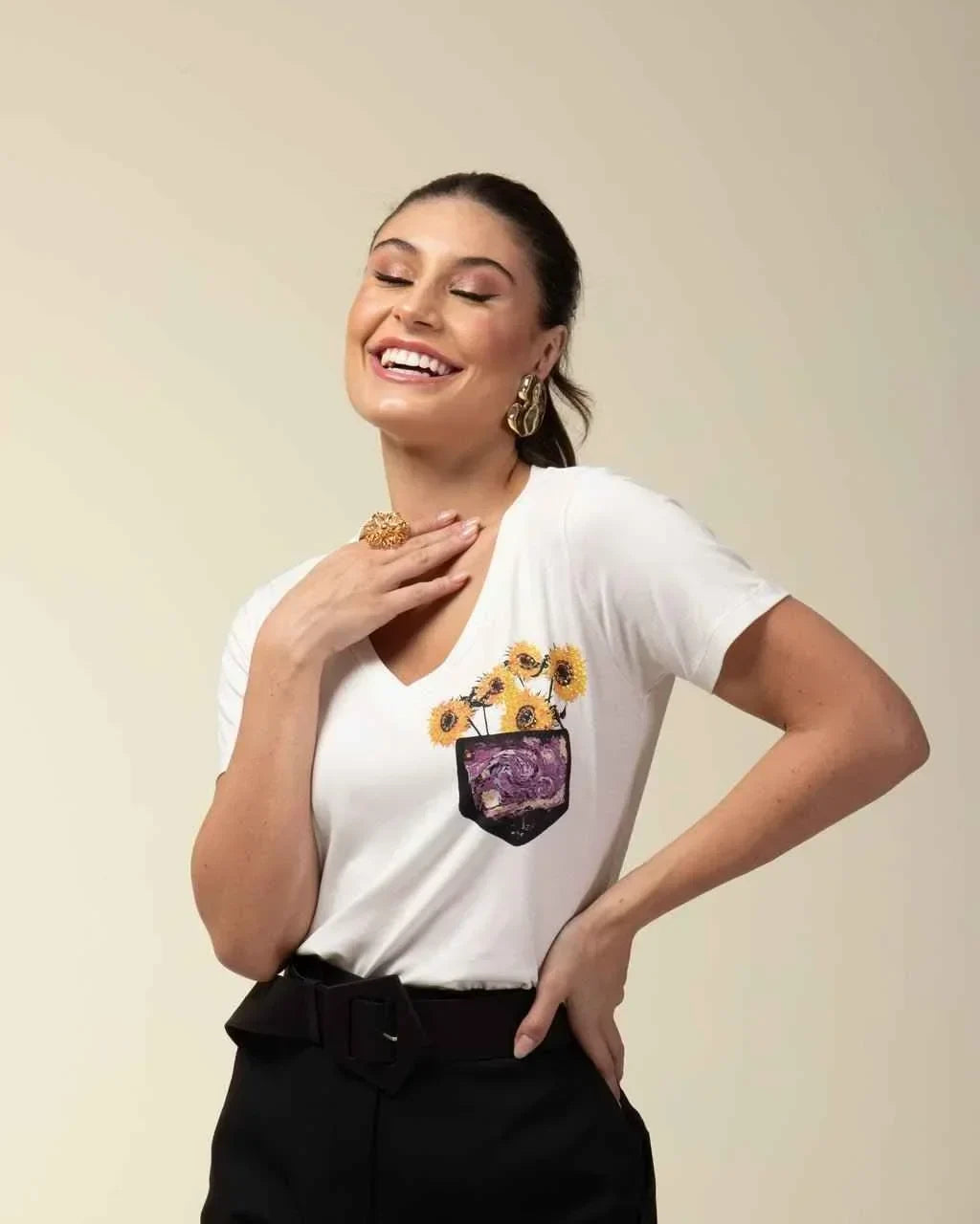 T-shirt Noite Estrelada