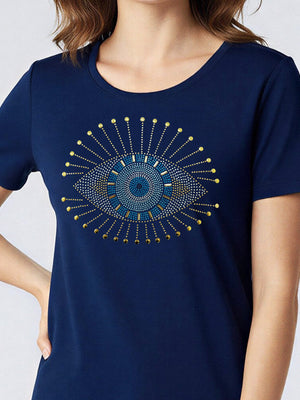 T-shirt Olhar Divino - Divina Garota