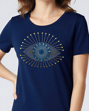 T-shirt Olhar Divino - Divina Garota