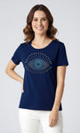 T-shirt Olhar Divino - Divina Garota