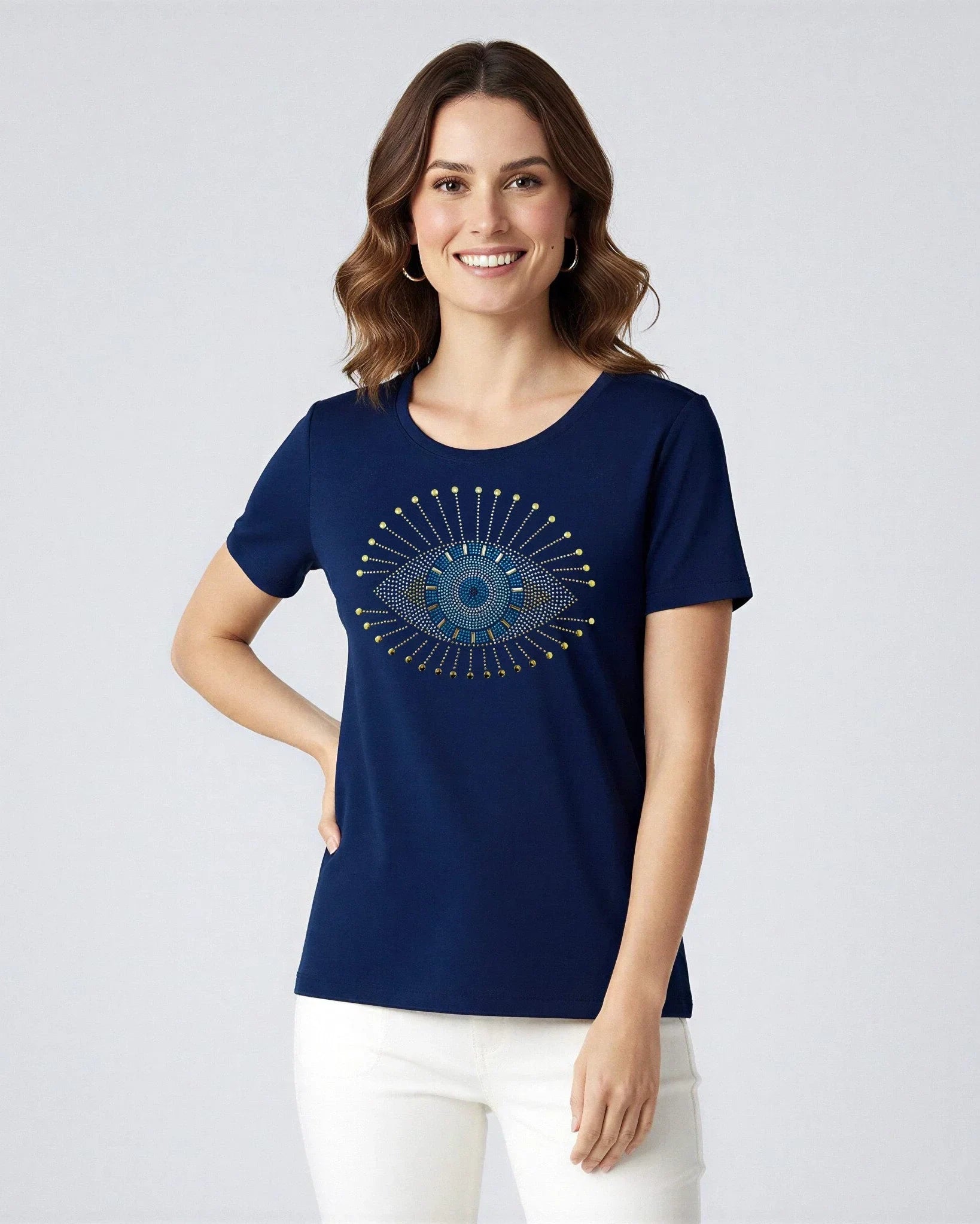 T-shirt Olhar Divino - Divina Garota