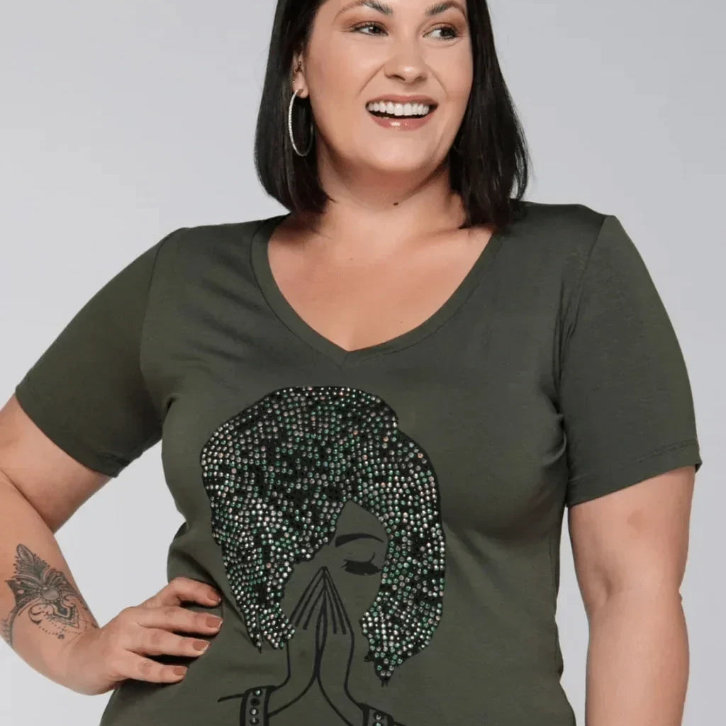 T-Shirt Oração - Divina Garota